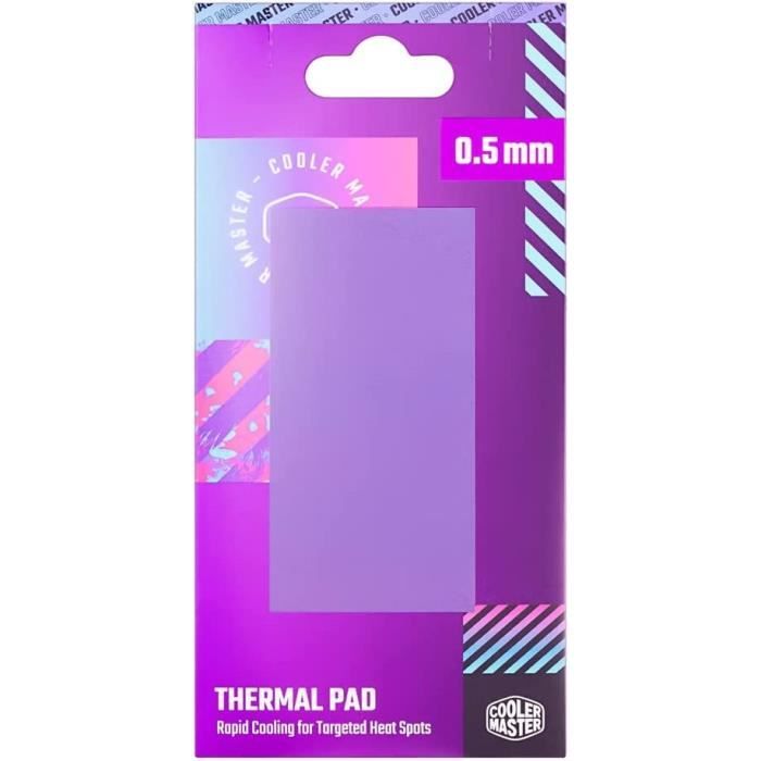 Pad Thermique Haute Performance 13 W/mK – Pour Refroidir CPU, GPU, LED – Silicone, 120x40x1,5 Mm