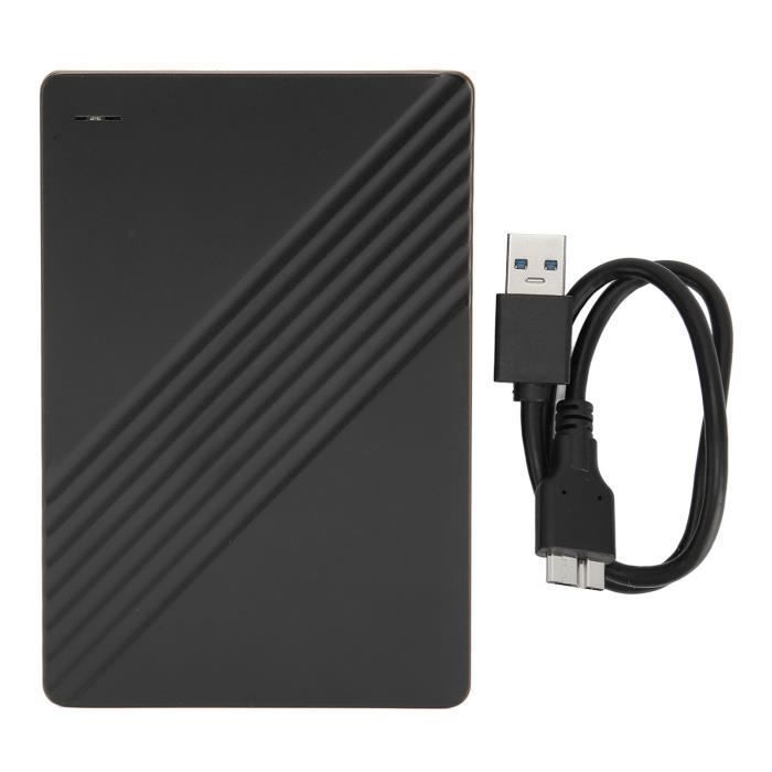 SURENHAP Disque dur externe de 2 Disque dur externe 2.5 pouces Transmission haute vitesse 5Gbps informatique carte 160 Go