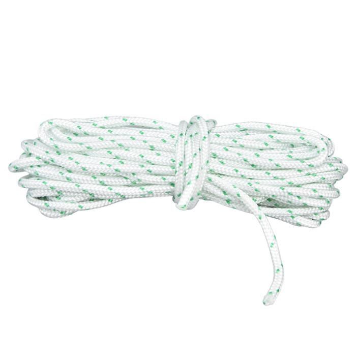 Corde De Démarrage Par Traction QUARKZMAN En Nylon 10 Mètres X 3 Mm | Pour Tronçonneuse, Débroussailleuse, Taille-Bordures, Tondeuse
