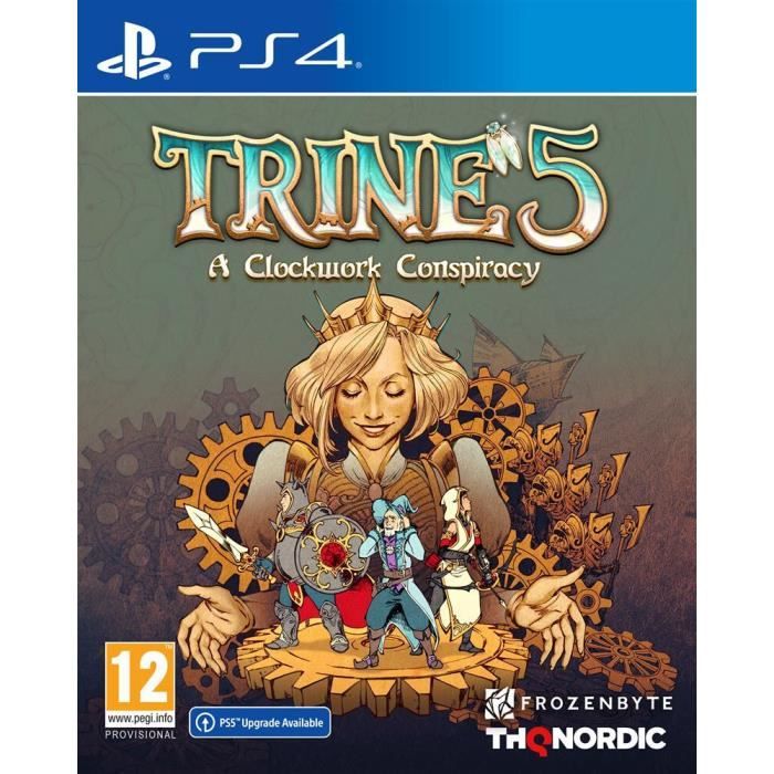 Trine 5 A Clockwork Conspiracy-Jeu-PS4
