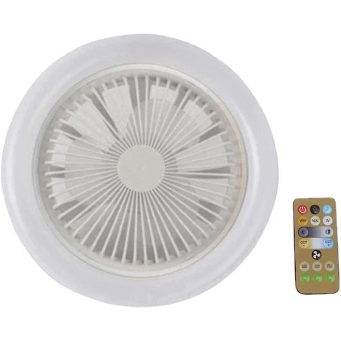 Ventilatore da soffitto DC Pilotte argento, luce a led Telecomando da 103 cm