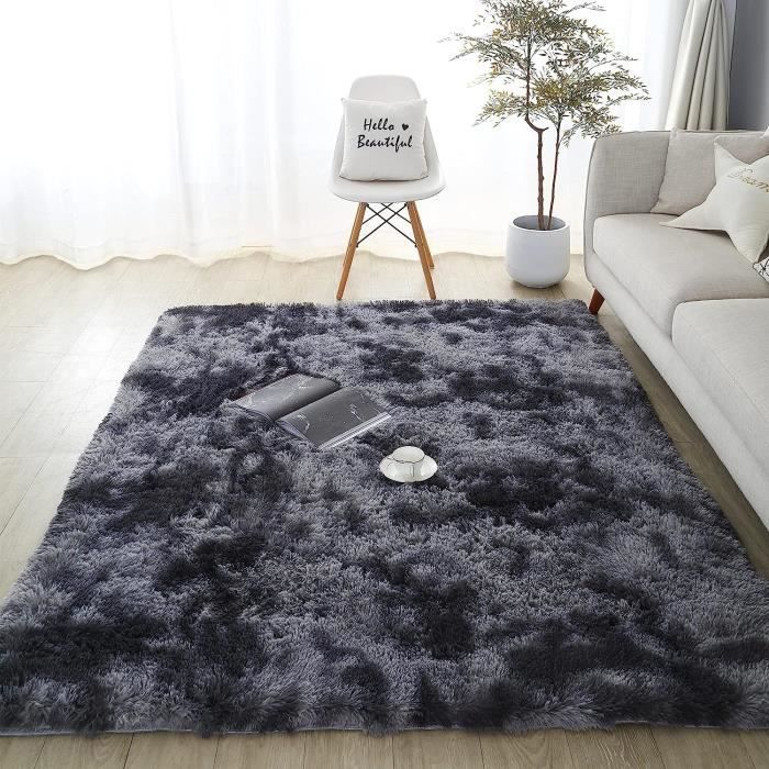 Tapis Moelleux Au Sol Fausse Fourrure Moelleux Tapis Gradient Décoratif Tapis Moelleux Au Sol Fausse Fourrure Moelleux Tapis Gradient Décoratif