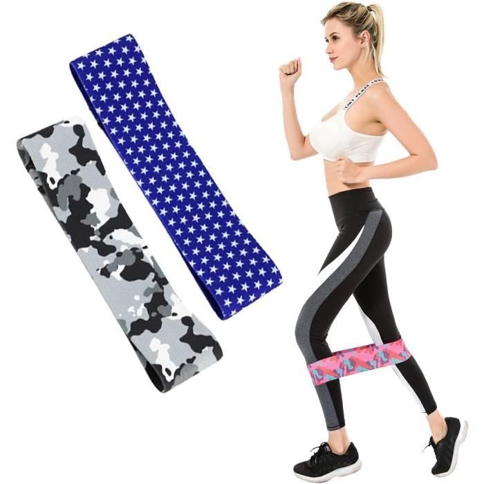 Lot De 3 Bandes De Résistance En Tissu Svara Sol - Pour Jambes, Fessiers, Bras - Fitness