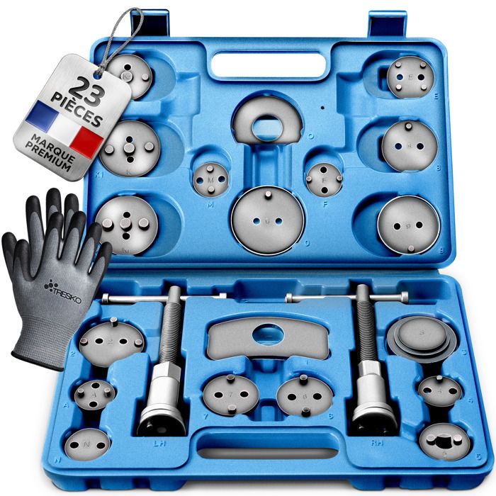 Kit Outil De Repousse Piston Frein Arrière - Pour Réinitialisation étriers De Freins Voiture