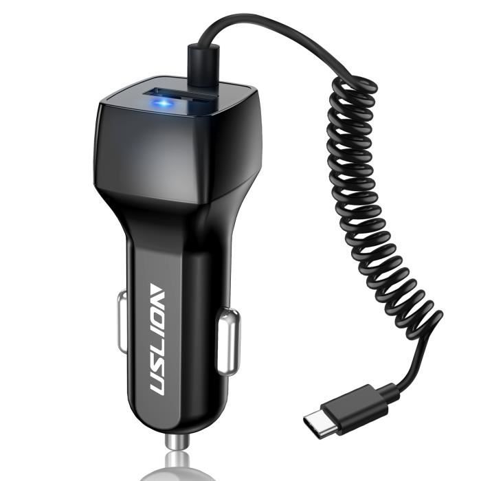 Meme pour SI/ÈGES ARRI/ÈRE Alimentation USB Hub Prise Universel 12V Fast Charge Telephone Portable Tablette URCOVER Chargeur Multiple Allume Cigare de Voiture 6 Ports USB
