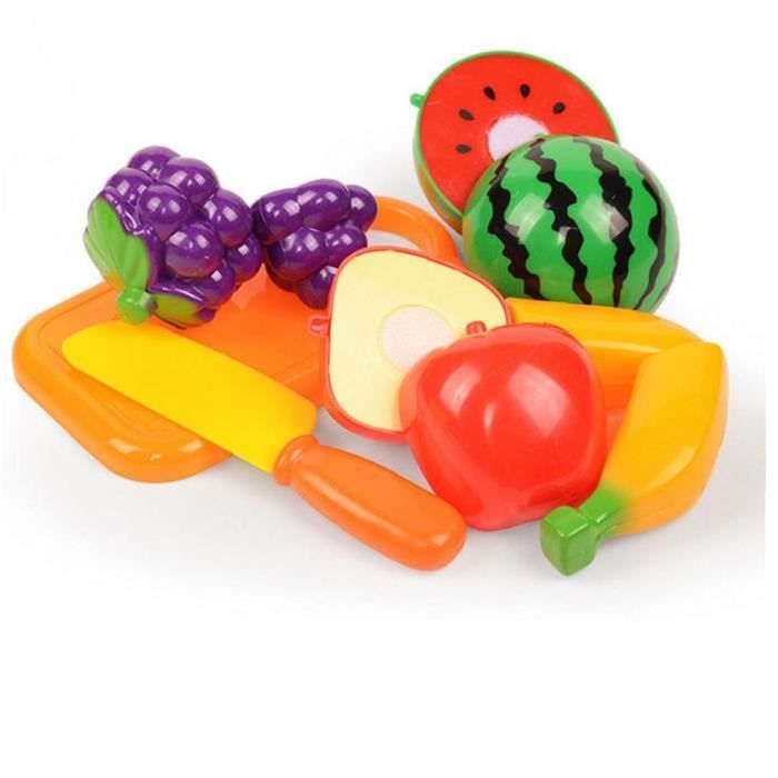 Enfants Jouer Alimentation Jouets coupe légumes Nouaison plastique Pretend  cuisine jouet éducatif 6Pcs - Cdiscount Jeux - Jouets