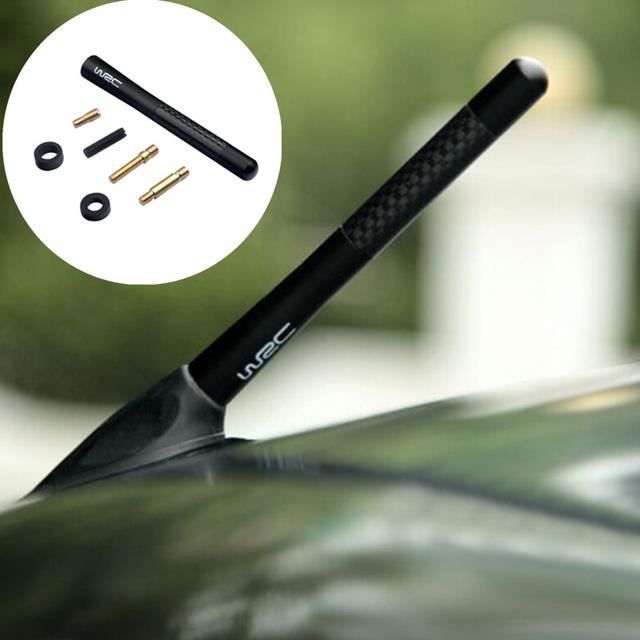 Aileron Arrière Voiture Style Carbone 30 Cm – Spoiler Compact Peint Bleu, Look Sportif & Aérodynamique Facile à Poser