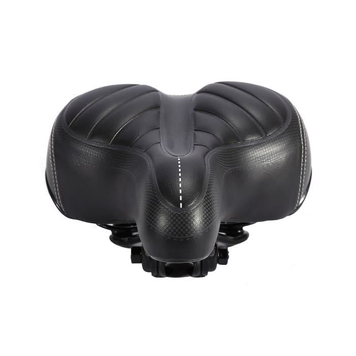 Selle de vélo pour femme confortable - Large Siège de vélo avec coussin