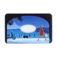 Porte-carte rigide (1 carte) blindé Color Pop® anti-piratage - Collection Provence - PVC imprimé - 6 x 9,1 cm - Fabrication-1