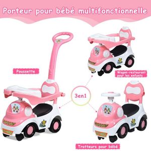 trotteur bébé trottino mon zébre rigolo