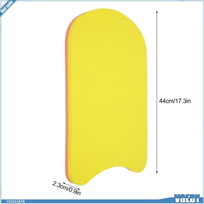 Planche De Natation En Mousse EVA En Forme De U – Antidérapante, 45x29x2.8 Cm, Pour Enfant Et Adulte – Entraînement Piscine, Plage, Flottabilité Stable
