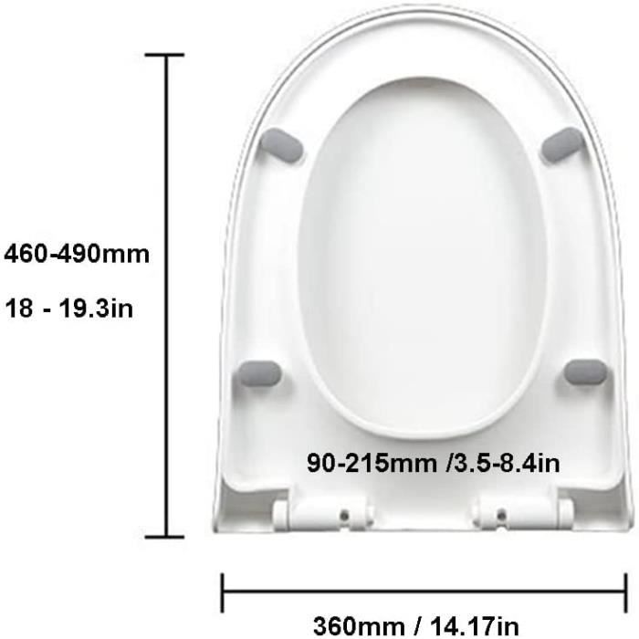 Fixation abattant wc clipsable 2025