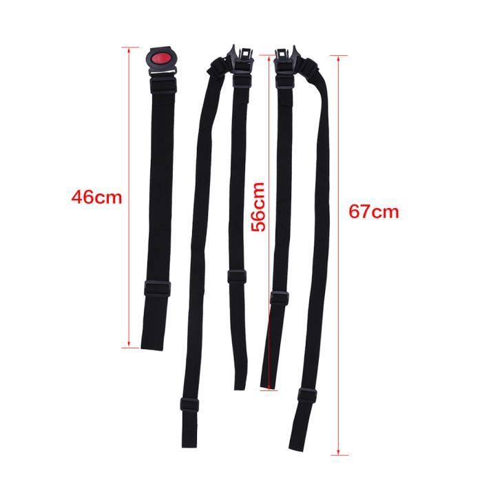 Ceinture de sécurité pour poussette Harnais de siège de bébé universel  Ceinture Poussette Enfants Poussette Rotative - Cdiscount Bricolage