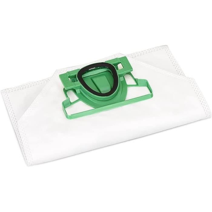 Lot de 10 Sacs d'Aspirateur pour Vorwerk Kobold VK200, Sac À