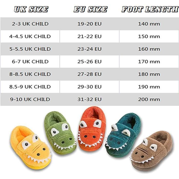 Chausson Enfant Dino Rigolo Vert