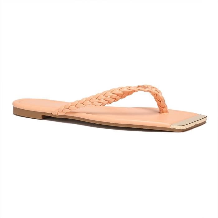 Tong tressée on sale