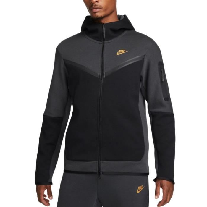 Nike - Cagoule - Homme (Noir / Gris) (L, XL) - UTCS1837