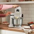 Kitchen machine Serie 2 BOSCH - Robot de cuisine - 700W - 4 vitesses + turbo - Bol mélangeur inox 3,8 L - Blender 1,25 L - Blanc-2