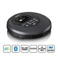 Lecteur CD portable avec radio DAB+/FM et Bluetooth® - Lenco CD-500BK - Noir-2
