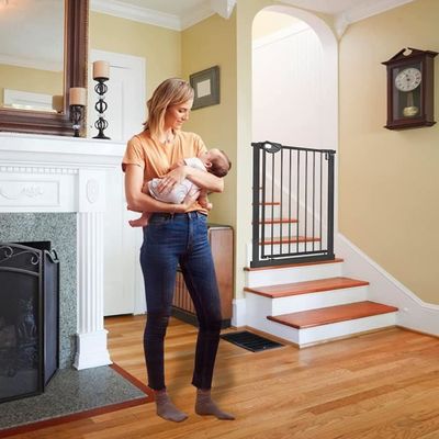 Grille de protection de porte pour escalier Sans perçage Fermeture