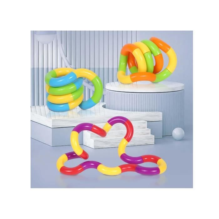Jouet De Décompression Jouet - 5 PCS Fidget - Main Tangles - Anti-Stress TDAH Gants Sensoriels - Jeux - Jouets