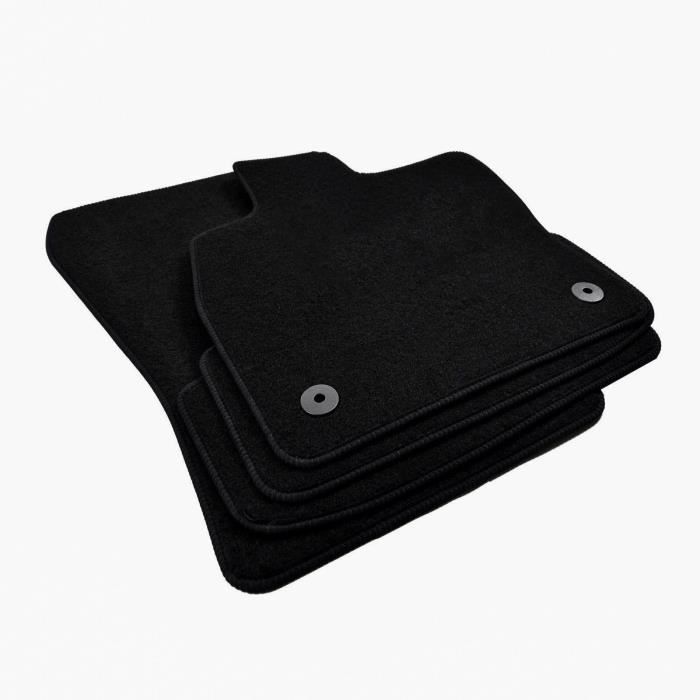 Tapis De Sol Feutre Sur Mesure Pour Audi A3 I 8L Hayon 1996-2003 Noir - Neuf Mossa
