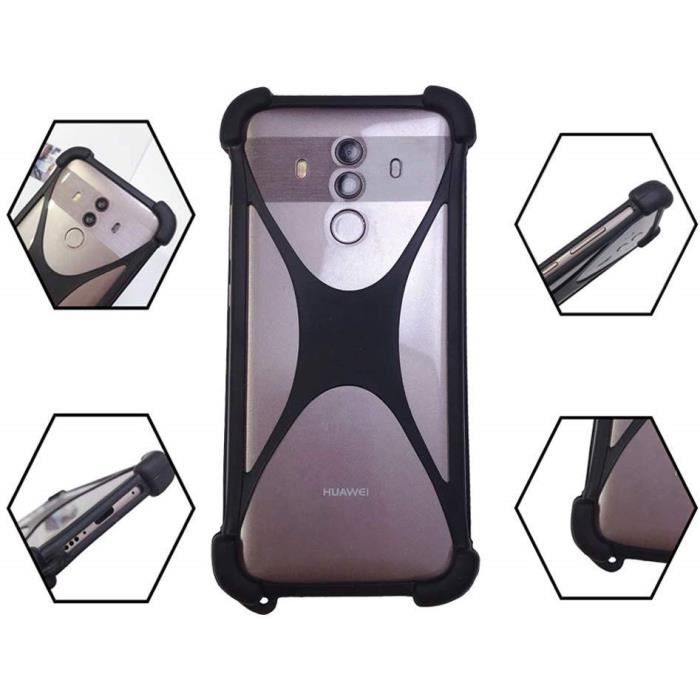 Sconosciuto PH26: Custodia Portafoglio In Ecopelle Per Konrow Easy 5, Con Chiusura Magnetica E Slot Porta Tessere