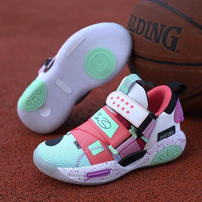 Chaussures de Basket Legeres pour Enfant Garcon et Fille Baskets d Exterieur Nouvelle Collection 2023 respirant Cdiscount Sport