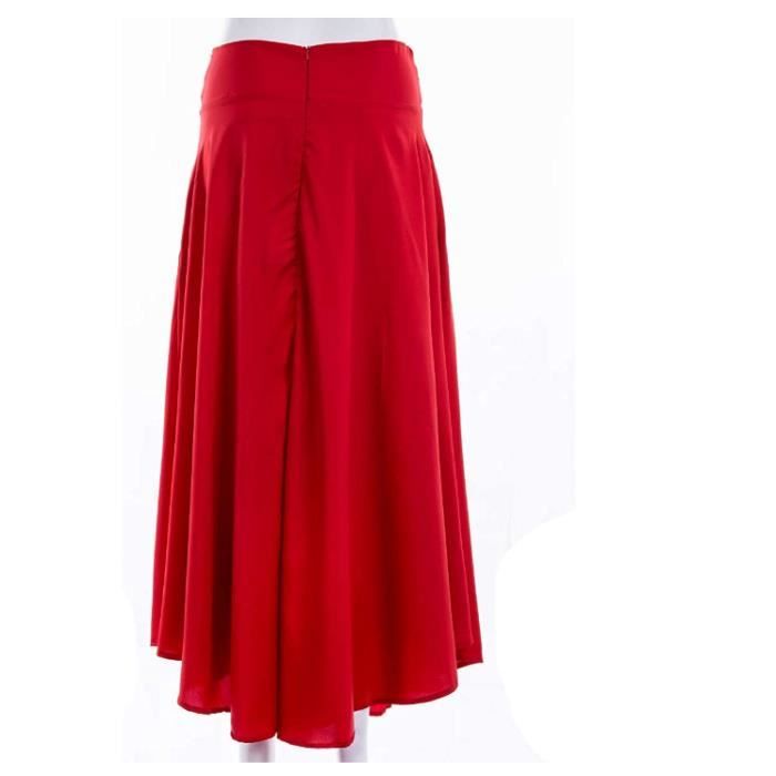 Jupe Midi Plissée Urban GoCo - Taille Haute Style Vintage Avec Poches | Polyester-Élasthanne