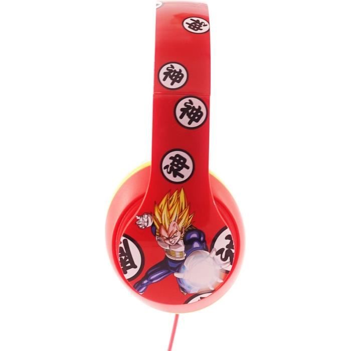 Cuffie Dragon Ball Z Goku E Vegeta - Ufficiali Toei, 150dB, Jack 3.5mm E Archetto Regolabile
