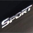 MY-DEAL LOGO "SPORT" STICKER AUTO-MOTO EMBLEME BADGE 3D CHROME HONDA BMW TOYOTA VW OPEL RENAULT FORD MAZDA-3