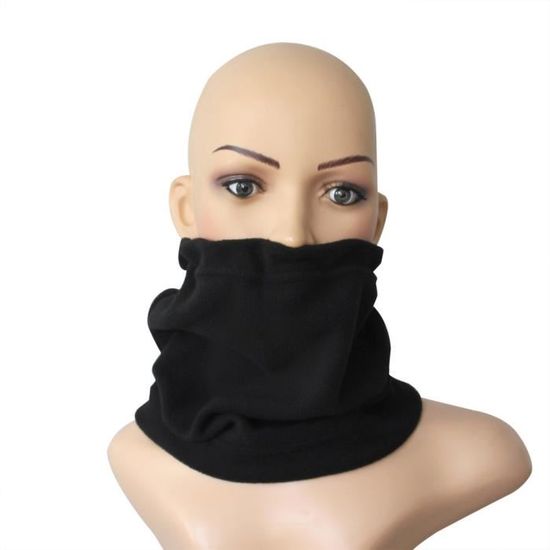 Echarpe polaire cache cou foulard masque bonnet homme femme enfant moto sport