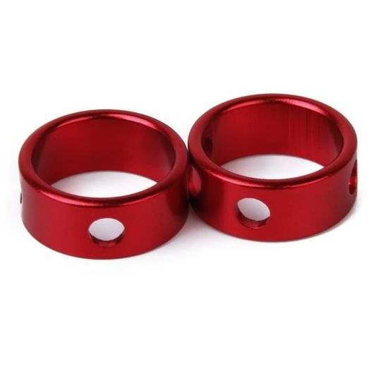 10pcs 3 Trous Fixation de Corde Antid/érapant Coureur Tendeur de Hauban en Alliage dAluminium en Forme dAnneau pour Camping Randonn/ée