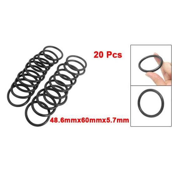 torique caout étanche noir 10pc 60mmx50mm Flexible industriel j