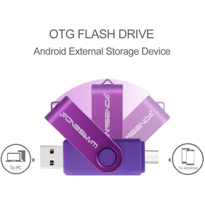 Tipmant Type C Clés USB OTG Flash Memory Stick pour téléphone portable  Android (Type-C), PC - Mac (USB 3.0) - Jaune (64 Go) - Cdiscount  Informatique