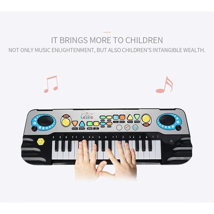 Clavier Piano Électronique Enfants, 49 Touches Musique Piano
