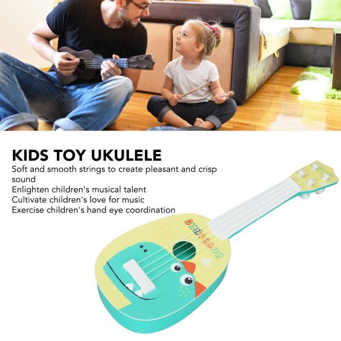 Drfeify Ukulele Enfant Jouet Guitar Instrument Musical Enseignement  Éducation Cadeau - Cdiscount Instruments de musique