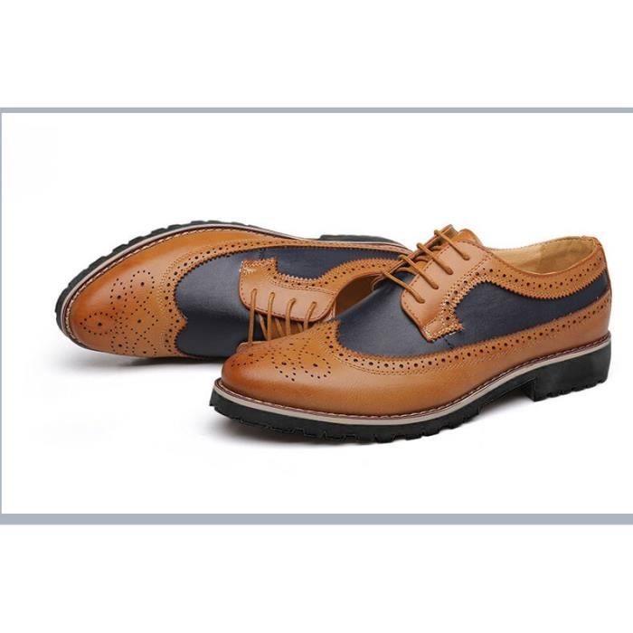 Mrs Duberess Chaussures Habillées Femme à Lacets En Cuir - Talon 3,6 Cm, Confort Quotidien, Élégantes Et Polyvalentes