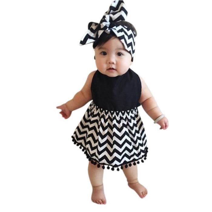 Robe noir bebe fille shop