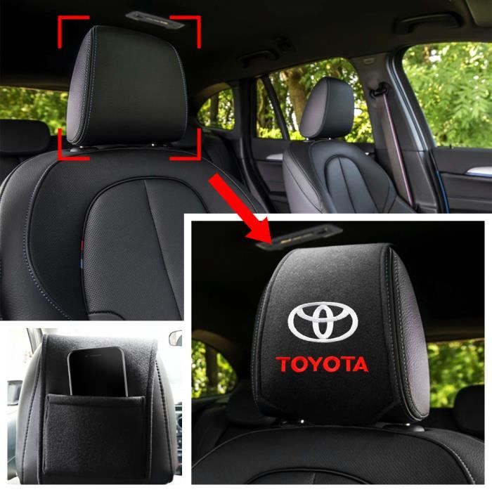 APPUI-TETE,1pc Toyota--Housse de protection pour siège de voiture