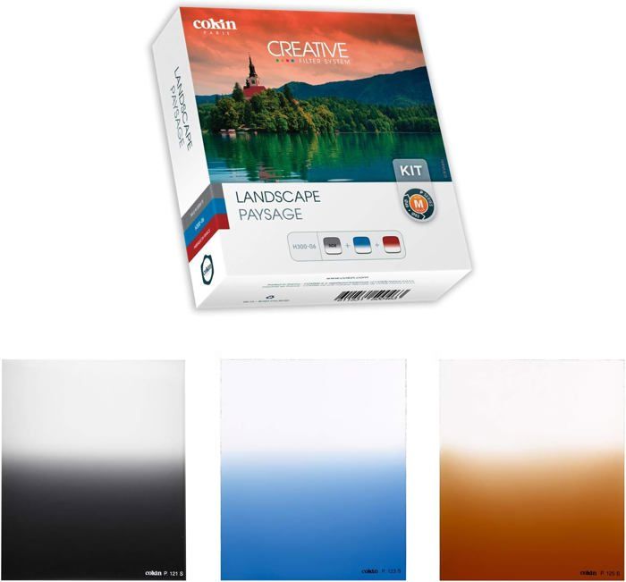 Pack De 3 Filtres ND Cokin Creative - Densité Neutre ND2, ND4, ND8 - Taille XL (X-Pro)