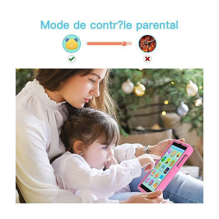 Tablette éducative pour enfants - SWAPY - 7 pouces - Android - 2 Go RAM - 32 Go ROM - Wi-Fi Tablette éducative pour enfants - SWAPY - 7 pouces - Android - 2 Go RAM - 32 Go ROM - Wi-Fi