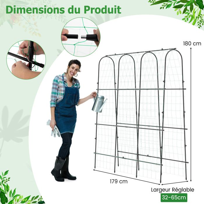 Treillis De Jardin Pour Plantes Grimpantes. - Test Et Avis