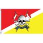 Drapeau Royal Lancers De La British Army 150x90cm Queen Elizabeths Own Anglais Haute Qualite Achat Vente Drapeau Decoratif Cdiscount