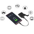 OEM - Dynamo pour IPHONE 5C Smartphone Chargeur USB Batterie Manivelle Secours (NOIR)-0