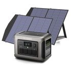 Générateur solaire 1800W ALLPOWERS, station d'énergie avec 2 panneaux solaires 2x100W