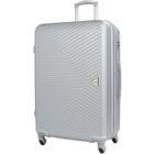 Valise grande taille Alistair - Collection Iron - 4 roues - ABS ultra résistant - Gris