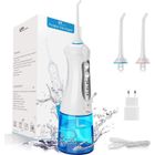 MAYSEN Hydropulseur Jet Dentaire Portable Rechargeable, Morpilot Jet Dentaire Hydropulseur Irrigateur Electrique, 3 Mode 300ML avec 2 Buset