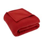 LES NOUVEAUX TEXTILES LNT France Couverture Polaire XXL pour Lit et Canapé, 240 x 260 cm, 100% Polyester 350 g/m2 traité Non-feu - Couverture Ultra