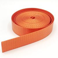 10 mètres sangle nylon polyester pour sacs anse bandoulière réglable couture fournitures créatives chevrons 25mm Orange Flame